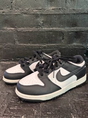 Nike Black and White Low-Top Sneakers